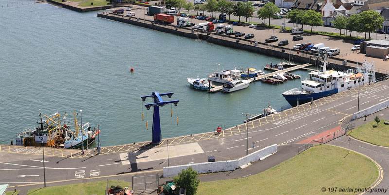 Harbour area, Stranraer, Dumfries and Galloway