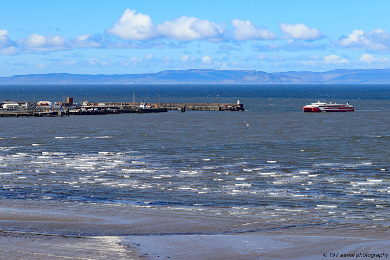 Arran ferry Alfred, Troon Ferry Terminal, South Ayrshire