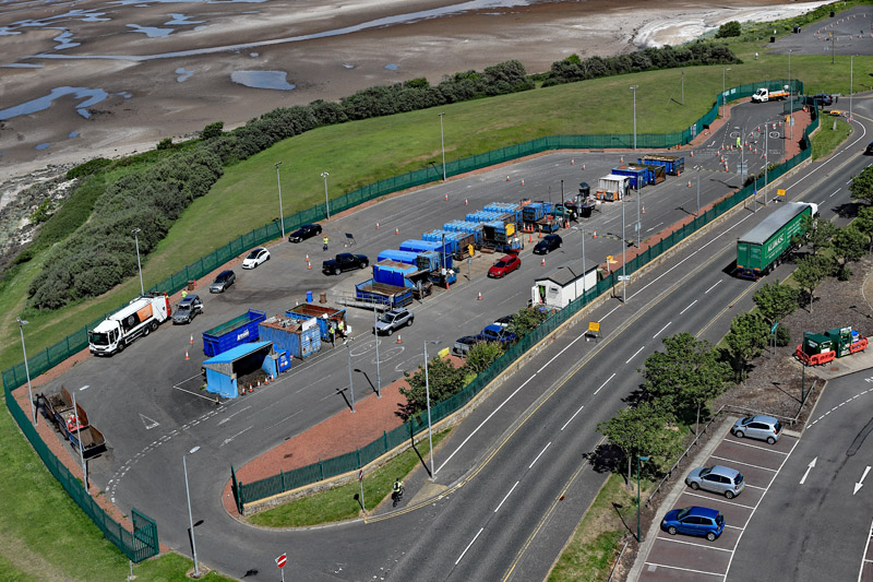 Troon Recycling Centre, Troon, South Ayrshire