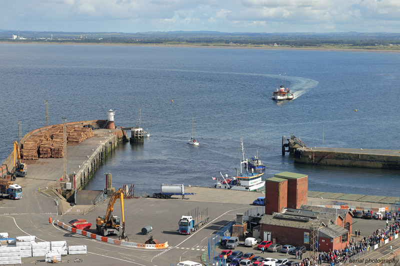Paddle Steamer Waverley, Troon, South Ayrshire