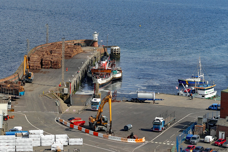 Paddle Steamer Waverley, Troon, South Ayrshire