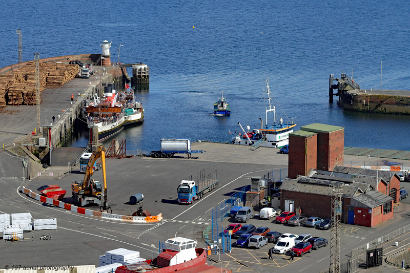 Paddle Steamer Waverley, Troon, South Ayrshire
