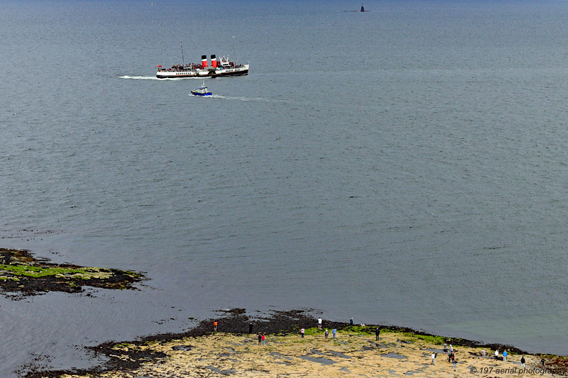 Paddle Steamer Waverley, Troon, South Ayrshire
