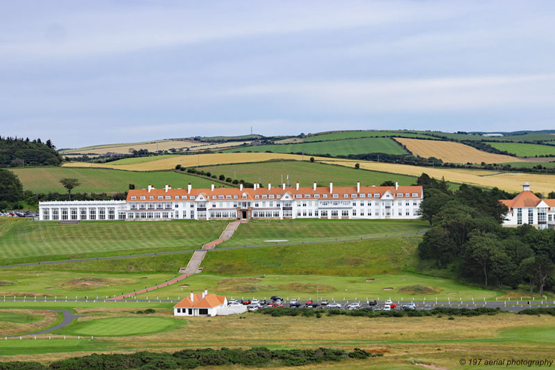 Turnberry Hotel & golf course, south of Maidens, South Ayrshire