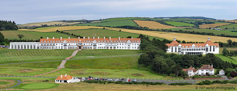 Turnberry Hotel & golf course, south of Maidens, South Ayrshire