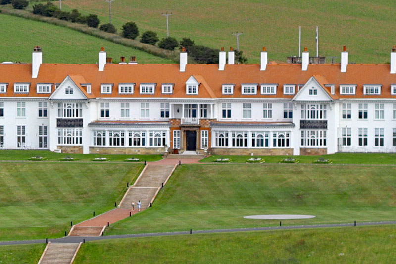Turnberry Hotel & golf course, south of Maidens, South Ayrshire