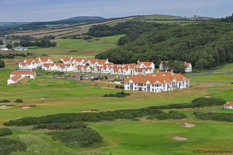 Turnberry Hotel & golf course, south of Maidens, South Ayrshire