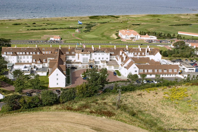 Turnberry Hotel & golf course, south of Maidens, South Ayrshire