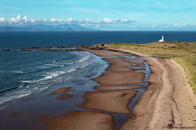 Turnberry Lighthouse, south of Maidens, South Ayrshire