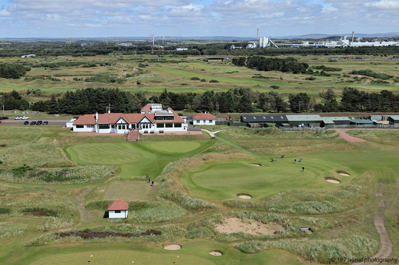 Western Gailes Golf Club south of Irvine, North Ayrshire