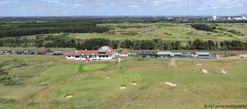 Western Gailes Golf Club south of Irvine, North Ayrshire