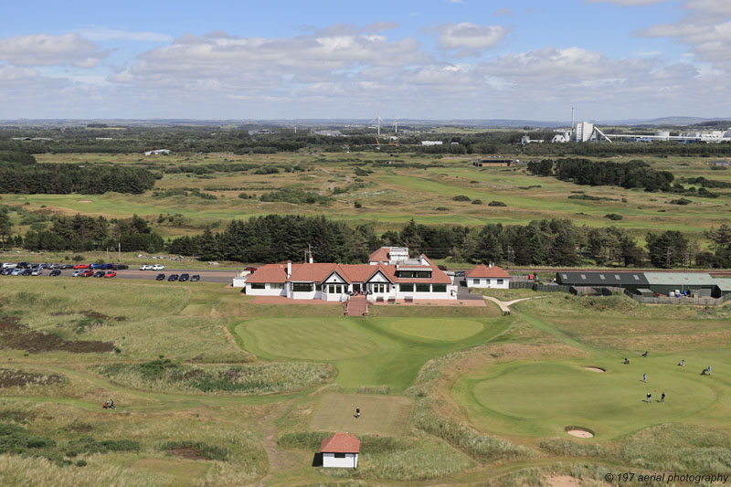 Western Gailes Golf Club south of Irvine, North Ayrshire